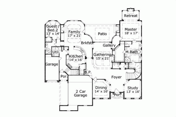 Main Floor Plan: 19-859