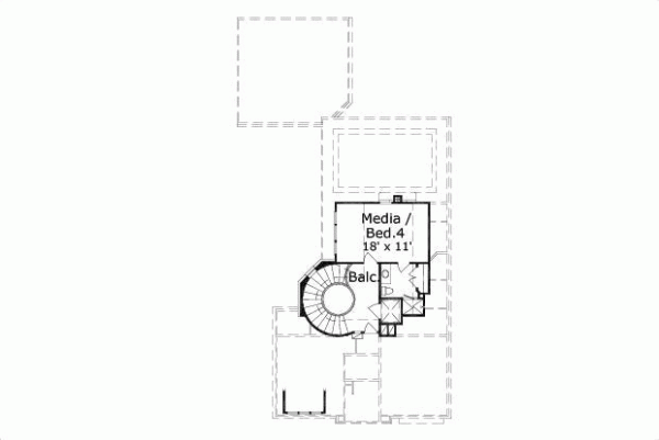 Upper/Second Floor Plan 19-860