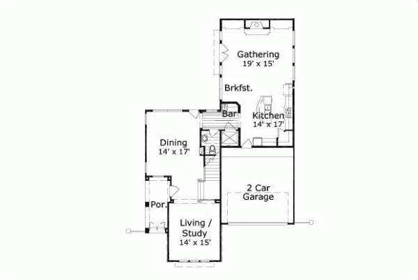 Main Floor Plan: 19-861