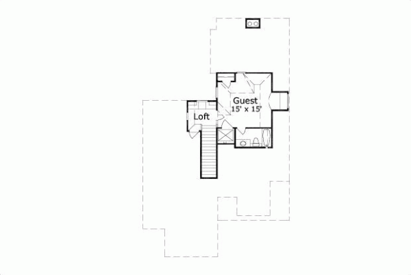 Upper/Second Floor Plan 19-861