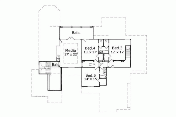 Upper/Second Floor Plan: 19-864