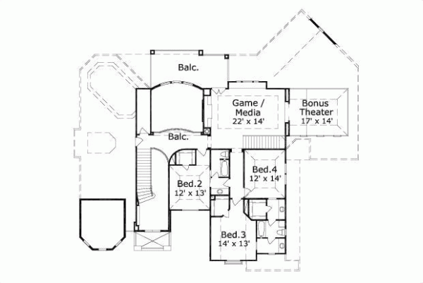 Upper/Second Floor Plan:19-866