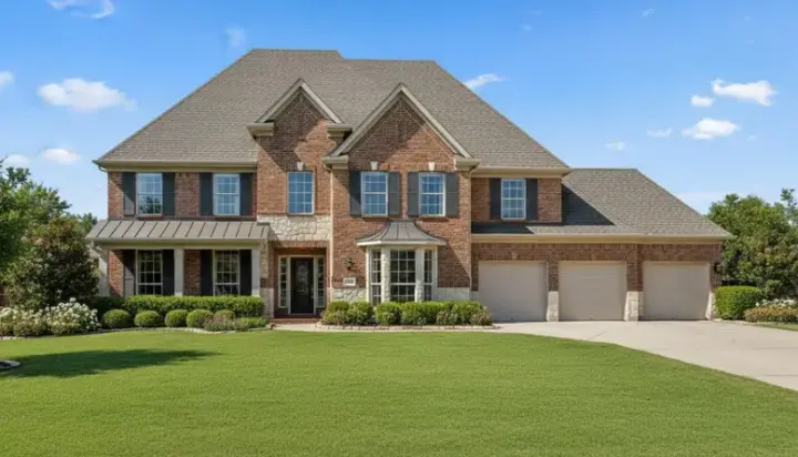 Traditional house plans 19-867 - front exterior, 4,792 sq ft, 6 bed, 3 bath house plans | Monster House Plans