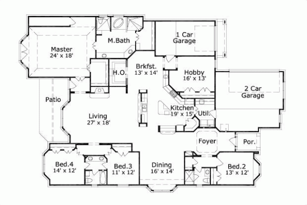 Main Floor Plan: 19-868