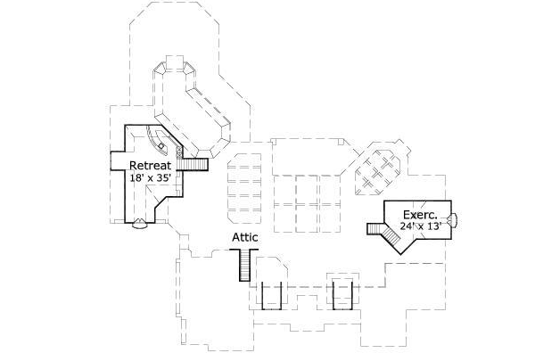 Upper/Second Floor Plan: 19-869