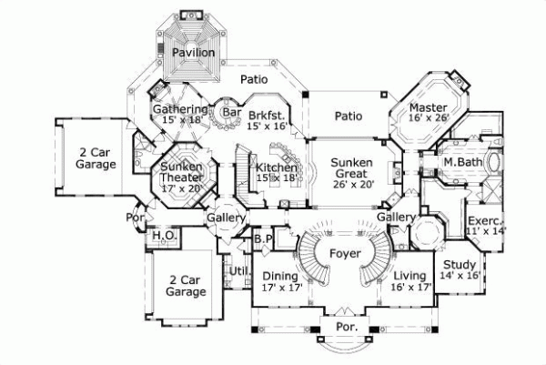 Main Floor Plan: 19-871