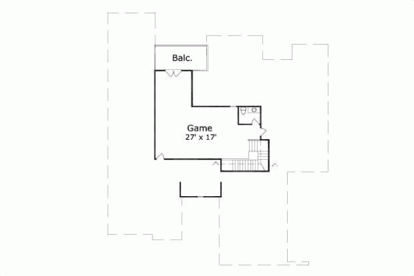 Upper/Second Floor Plan: 19-872