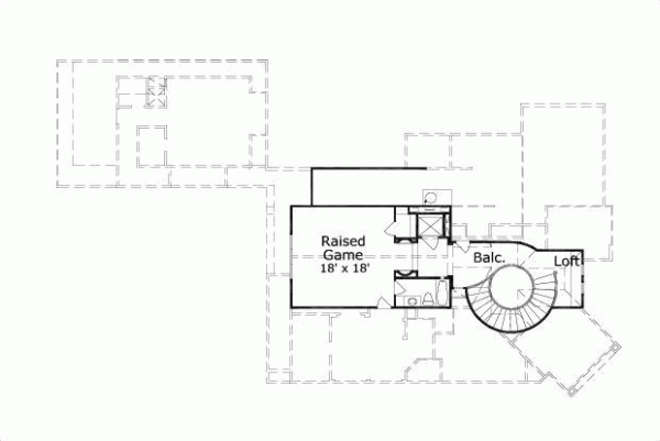 Upper/Second Floor Plan 19-873