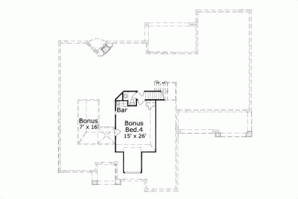 Upper/Second Floor Plan: 19-874
