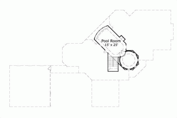 Upper/Second Floor Plan: 19-876