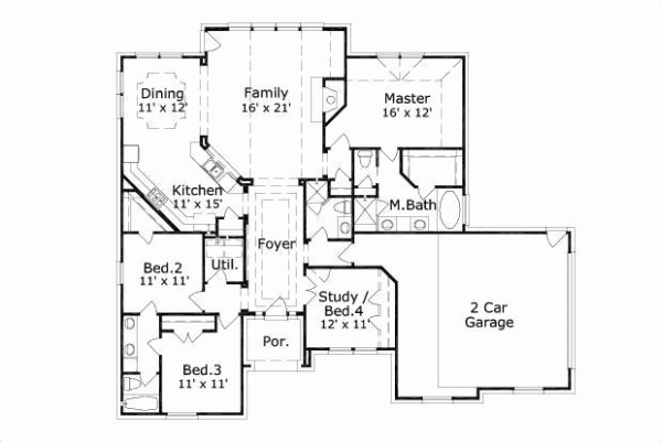 Main Floor Plan: 19-878