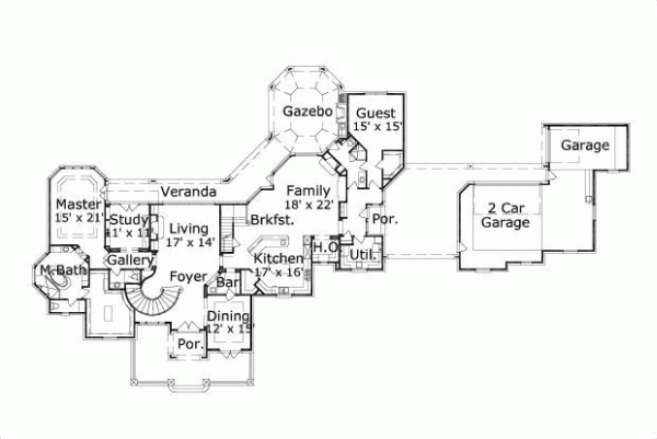 Main Floor Plan: 19-880