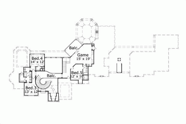Upper/Second Floor Plan: 19-880
