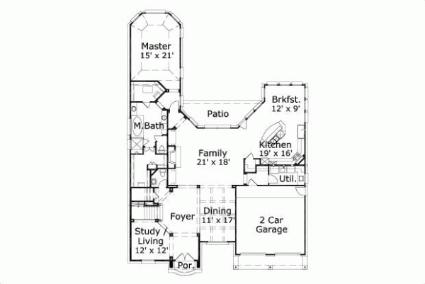 Main Floor Plan: 19-881