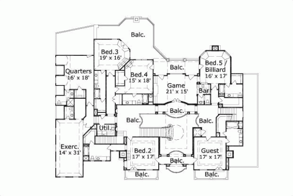 Upper/Second Floor Plan:19-883