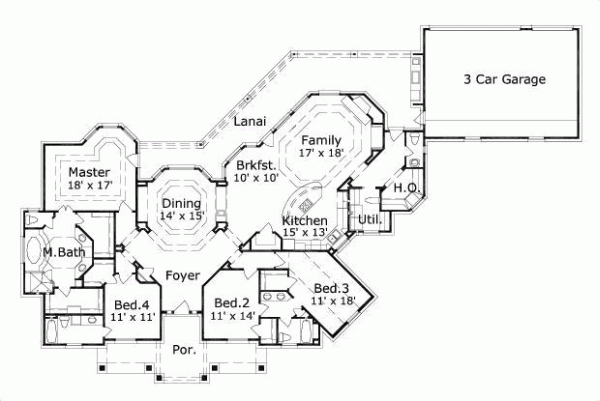 Main Floor Plan: 19-887