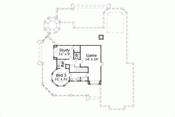 Upper/Second Floor Plan:19-889