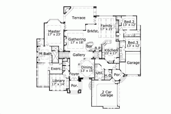 Main Floor Plan: 19-890