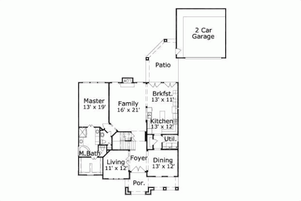 Main Floor Plan: 19-893