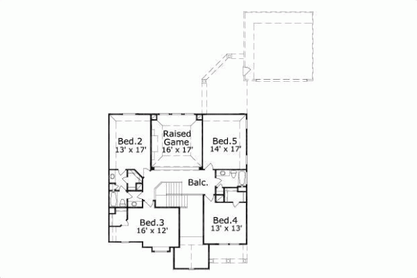 Upper/Second Floor Plan: 19-893