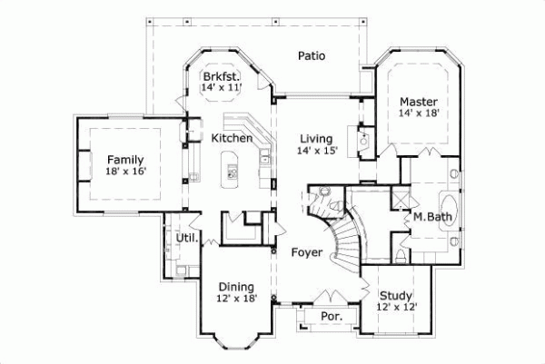 Main Floor Plan: 19-894
