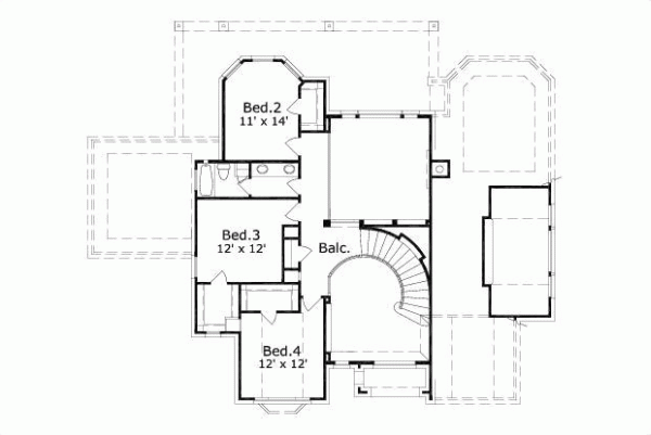 Upper/Second Floor Plan: 19-894