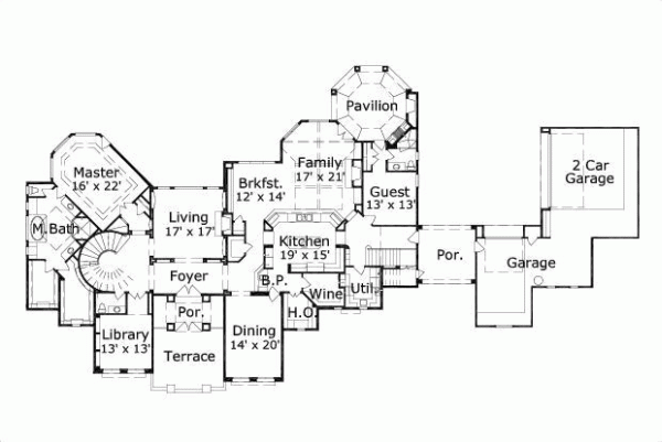 Main Floor Plan: 19-895