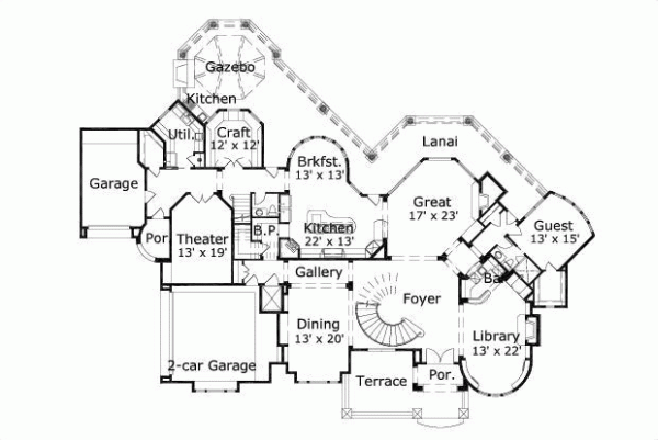 Main Floor Plan: 19-897