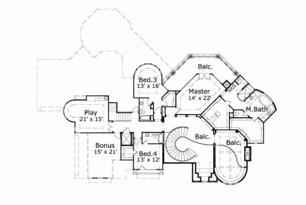 Upper/Second Floor Plan: 19-897