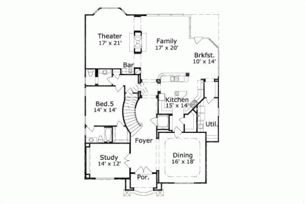 Main Floor Plan: 19-900