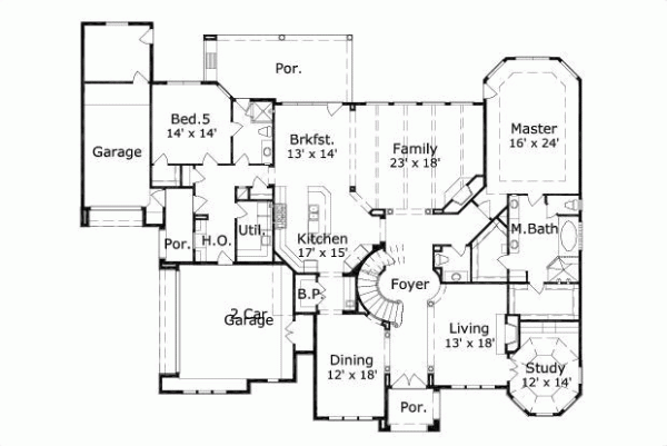 Main Floor Plan: 19-902