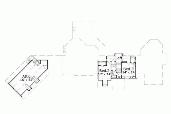 Upper/Second Floor Plan: 19-903