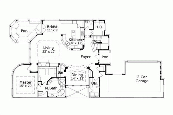 Main Floor Plan: 19-907