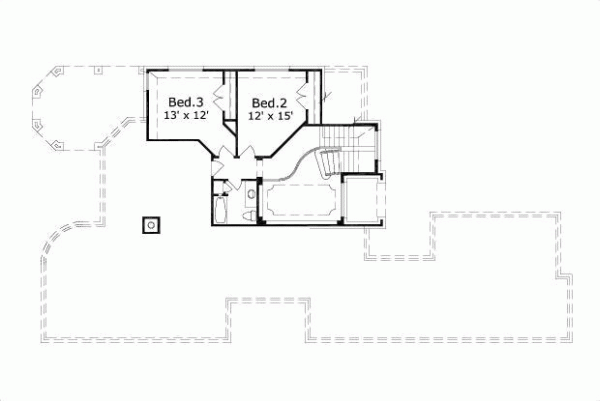 Upper/Second Floor Plan: 19-907