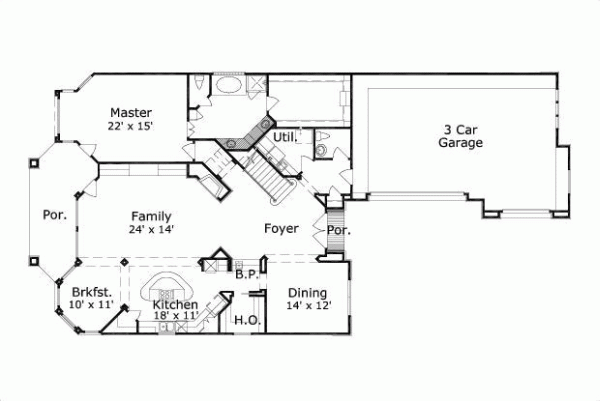 Main Floor Plan: 19-911