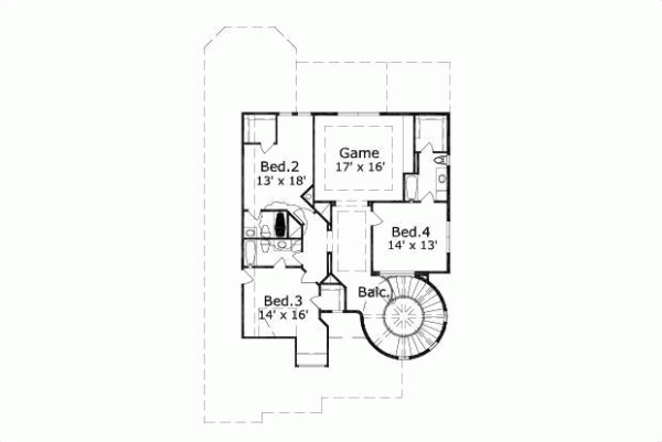 Upper/Second Floor Plan: 19-912