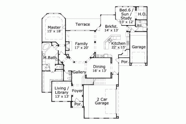 Main Floor Plan: 19-913