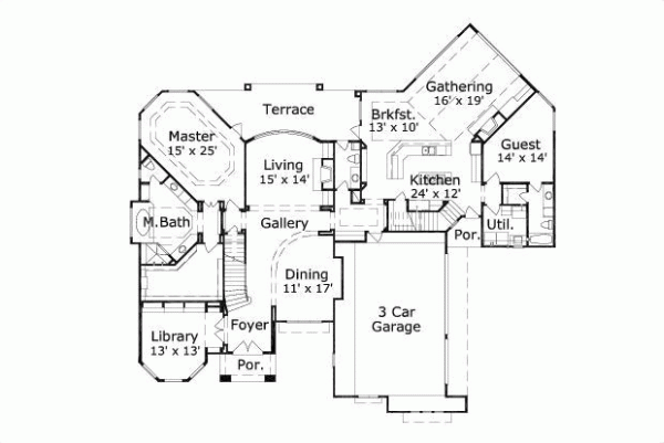 Main Floor Plan: 19-914