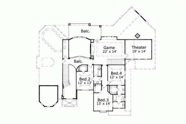Upper/Second Floor Plan: 19-914