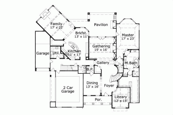 Main Floor Plan: 19-915
