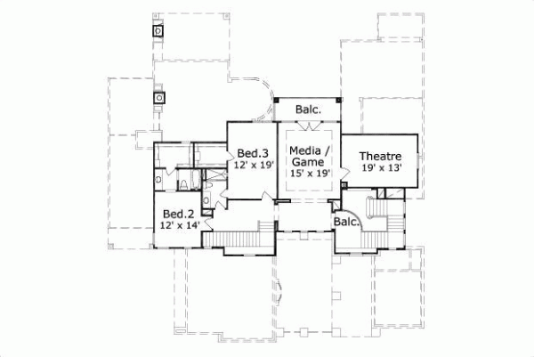 Upper/Second Floor Plan: 19-917