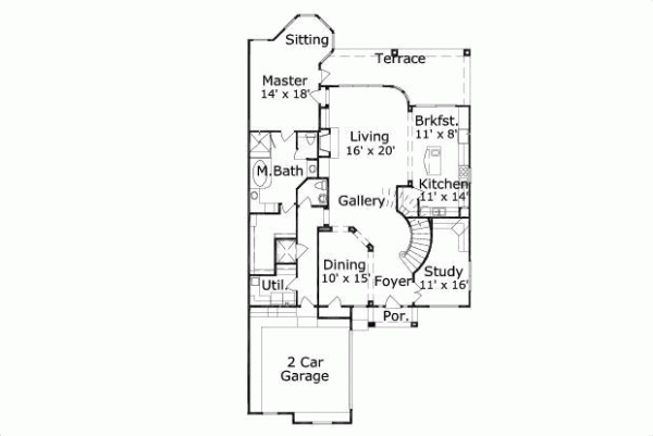 Main Floor Plan: 19-919