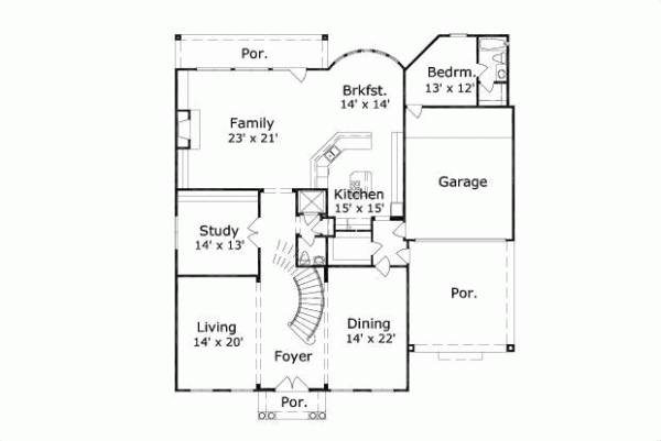 Main Floor Plan: 19-920