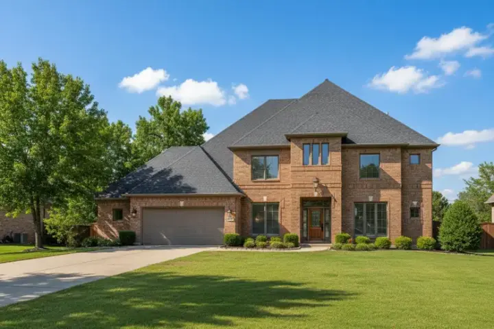 Traditional house plans 19-921 - front exterior, 4,133 sq ft, 4 bed, 4 bath house plans | Monster House Plans