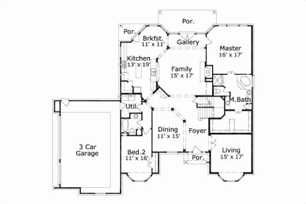 Main Floor Plan: 19-923