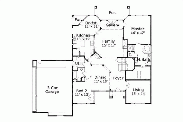 Main Floor Plan: 19-924