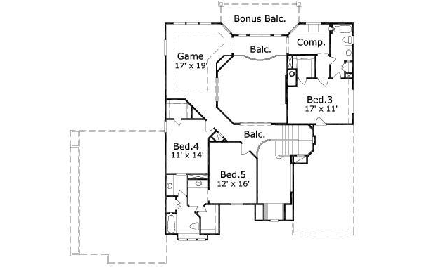 Upper/Second Floor Plan: 19-924