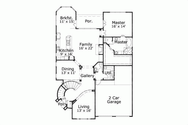 Main Floor Plan: 19-925