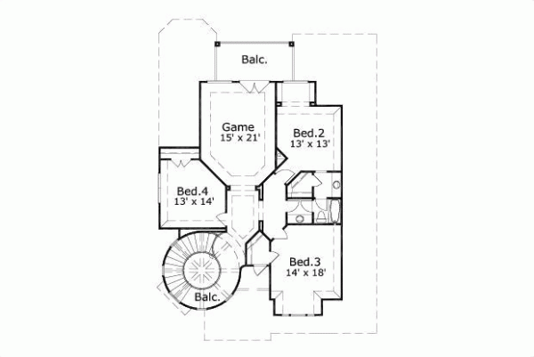 Upper/Second Floor Plan:19-925