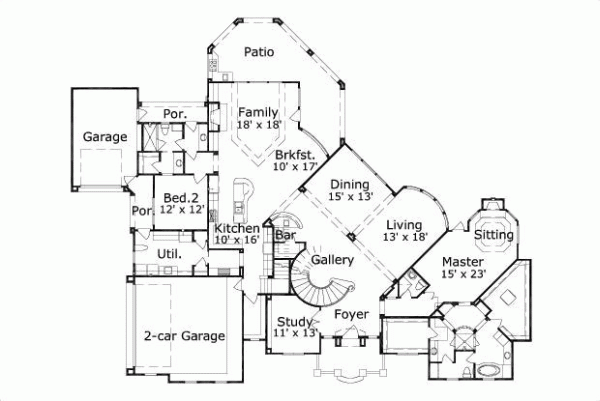 Main Floor Plan: 19-926